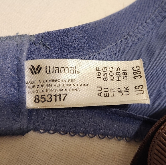 NWOT 3 Wacoal La Femme Contour Bras 853117 (38G) - Picture 4 of 5